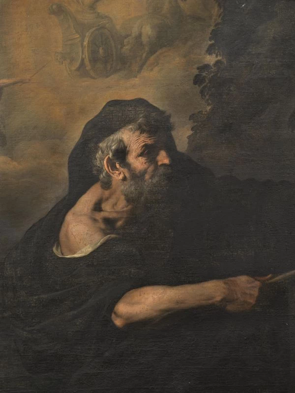 Prometeo crea l'uomo - dettaglio